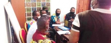 Mutuelle de Santé des Motocyclistes " MUSAMO" Séance de renforcement  des capacités du comité d'initiative